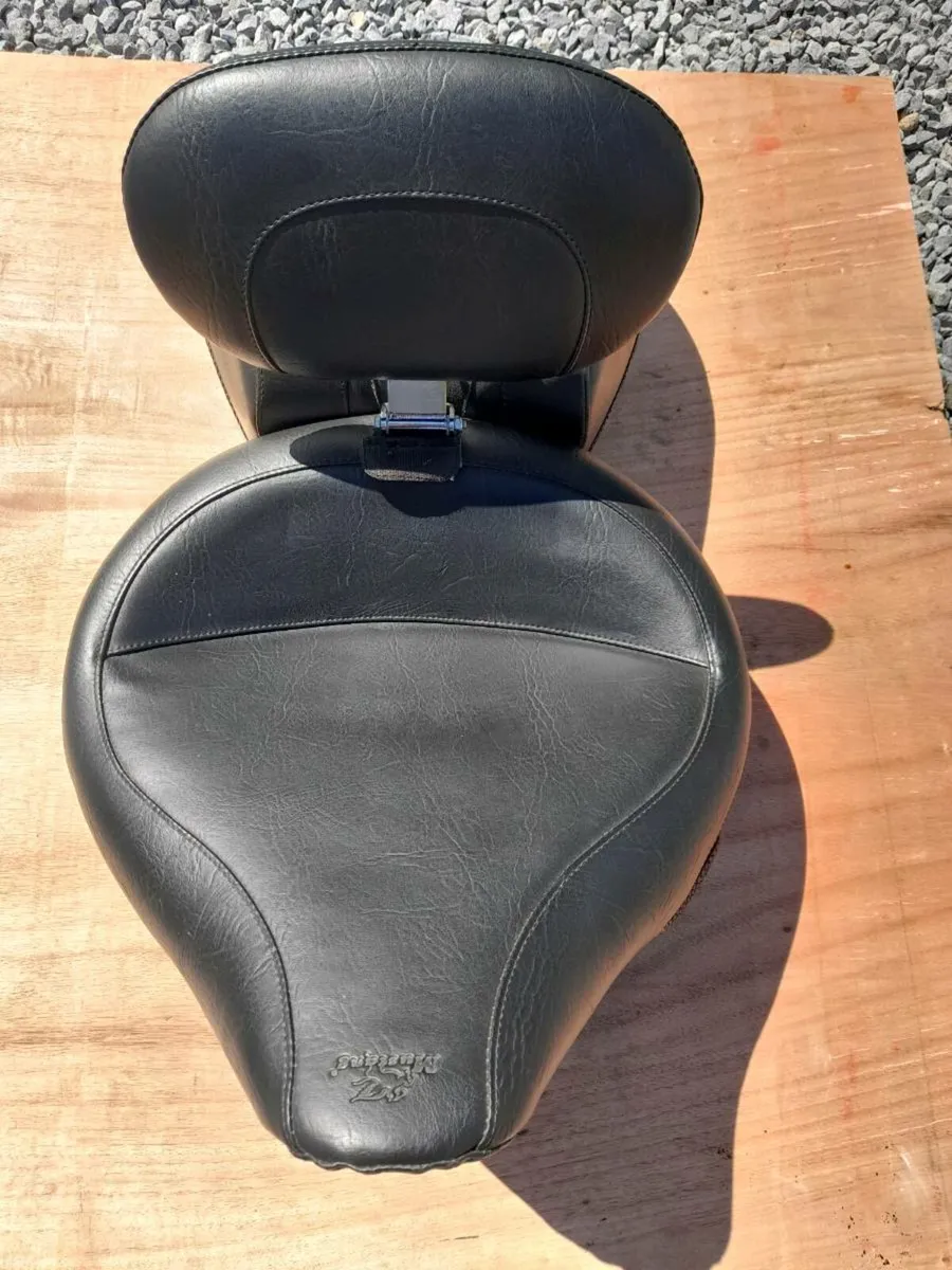 Harley Davidson Motorcycle Seat - Image 2