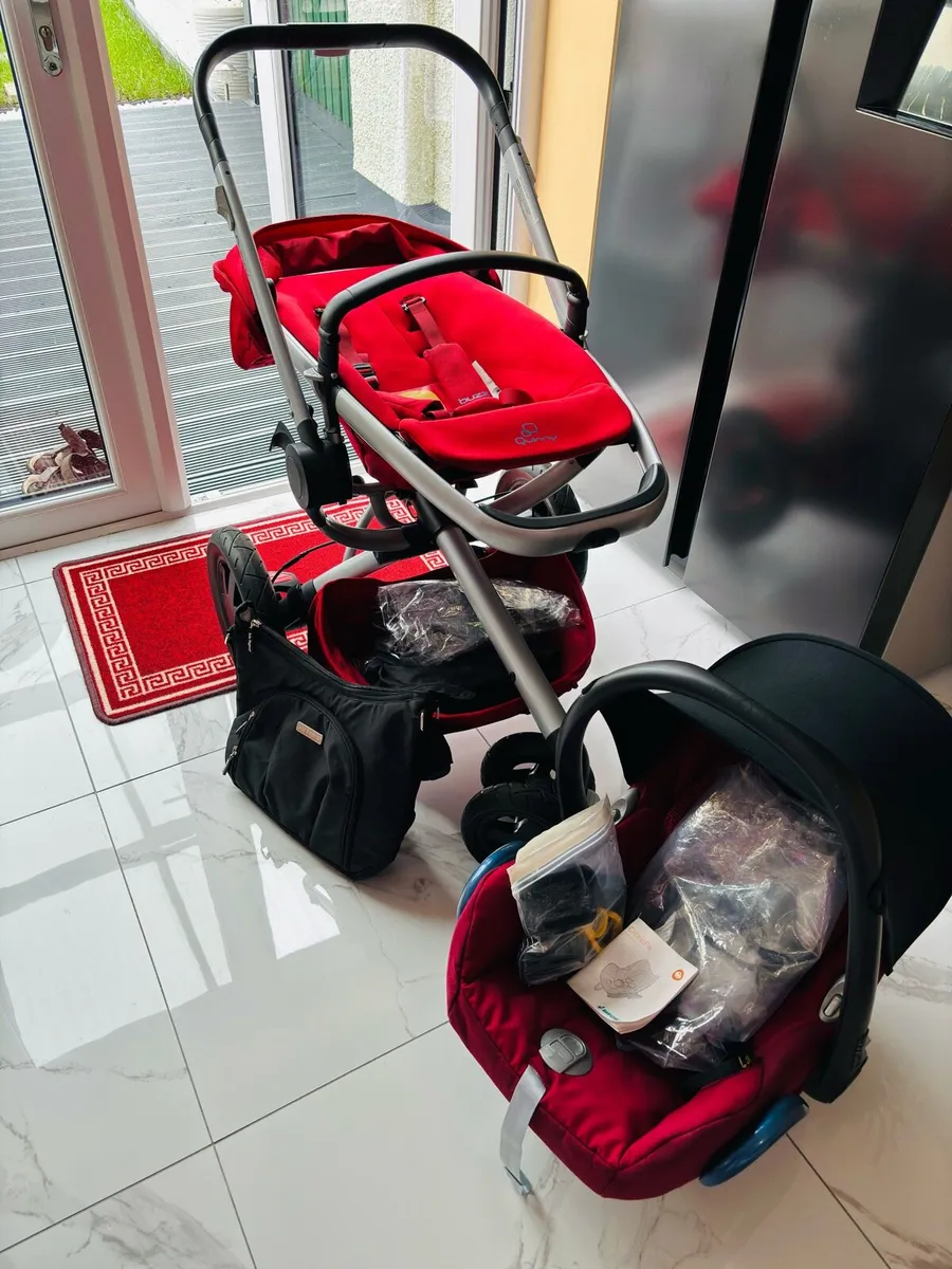 Quinny Buzz Xtra Pushchair, Red Rumour - Image 3