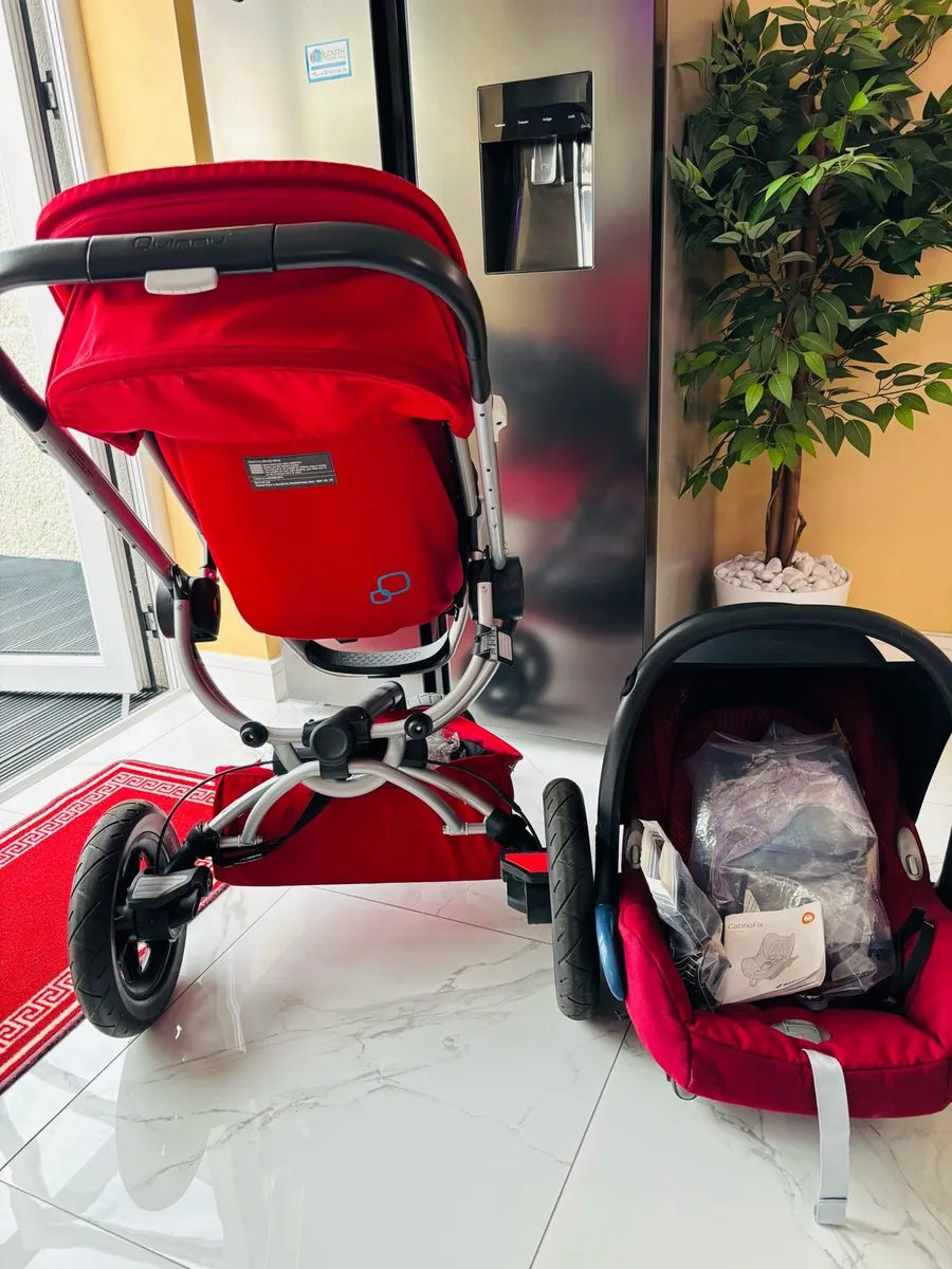 Quinny Buzz Xtra Pushchair, Red Rumour - Image 4