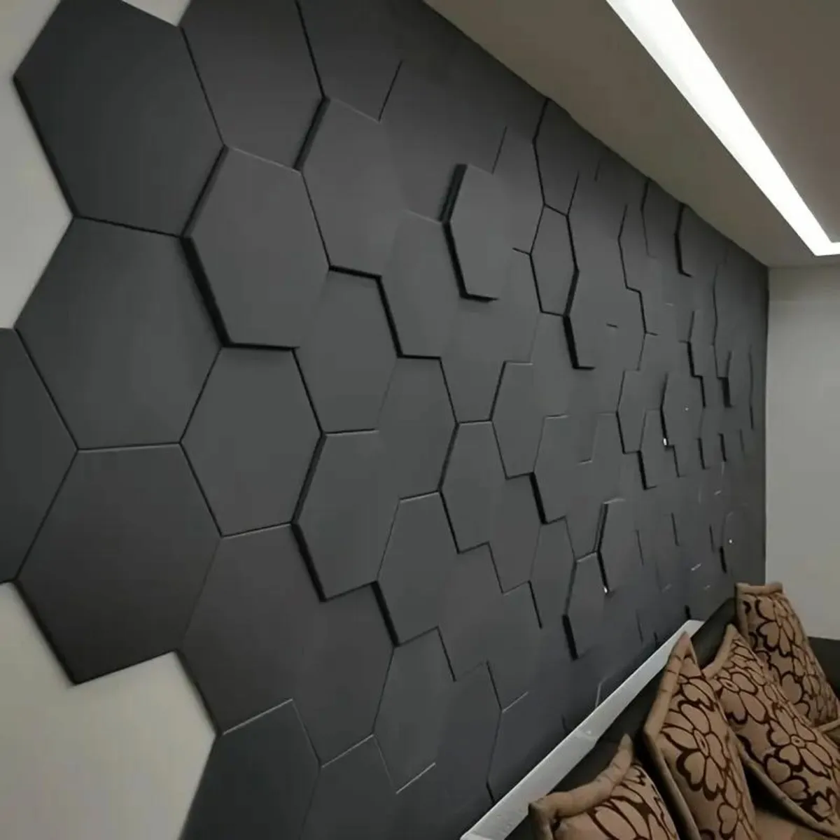 12-Pack Self-Adhesive Acoustic Foam Pannels - Image 1