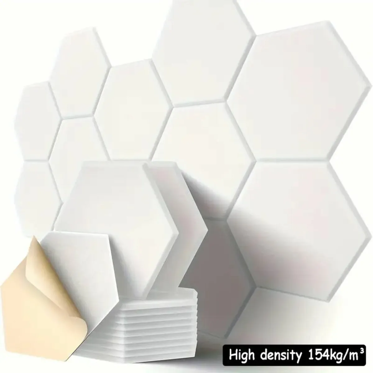 12-Pack Self-Adhesive Acoustic Foam Pannels - Image 2