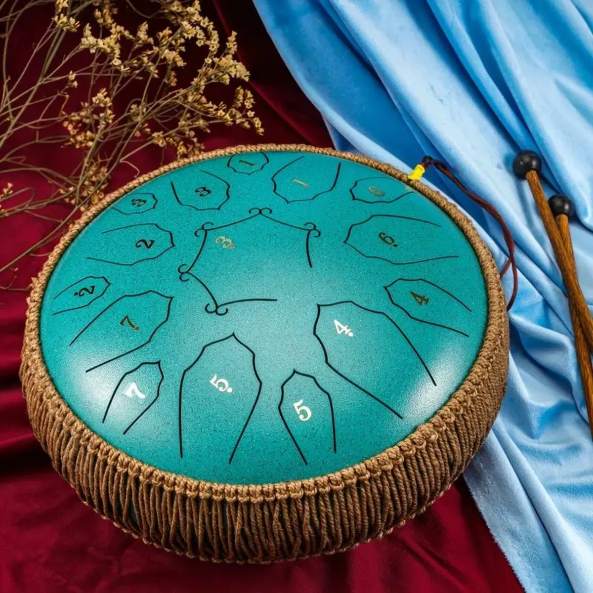 HANPLATE 30.48cm D-Key Steel Tongue Drum - Image 3