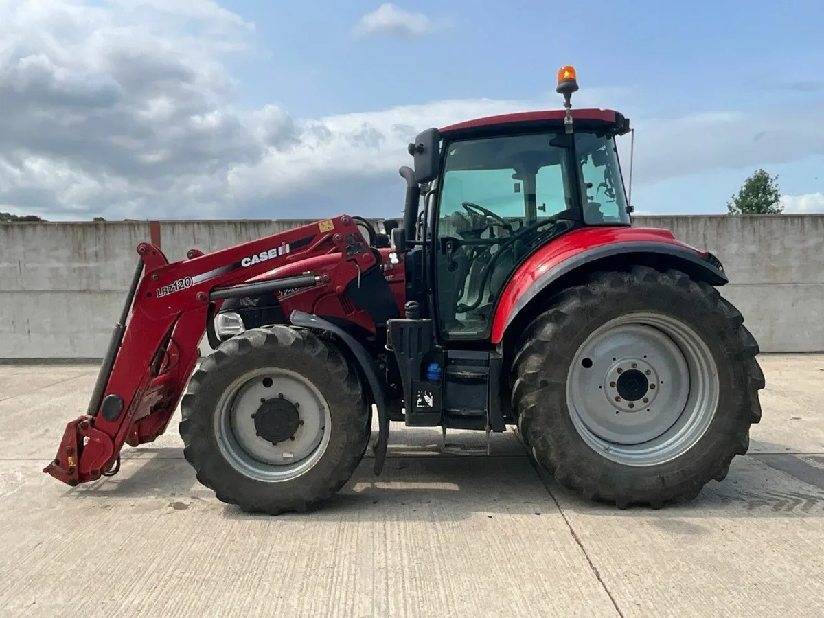 CASE LUXXUM 120 4WD TRACTOR & FRONT LOADER - Image 3