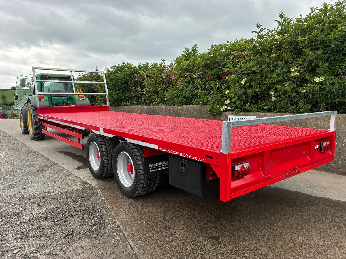 McCauley 19 ton 8m Bale Trailer - IN STOCK - Image 3