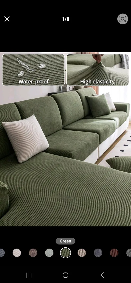 LShaped Sofa COVERS - Image 1