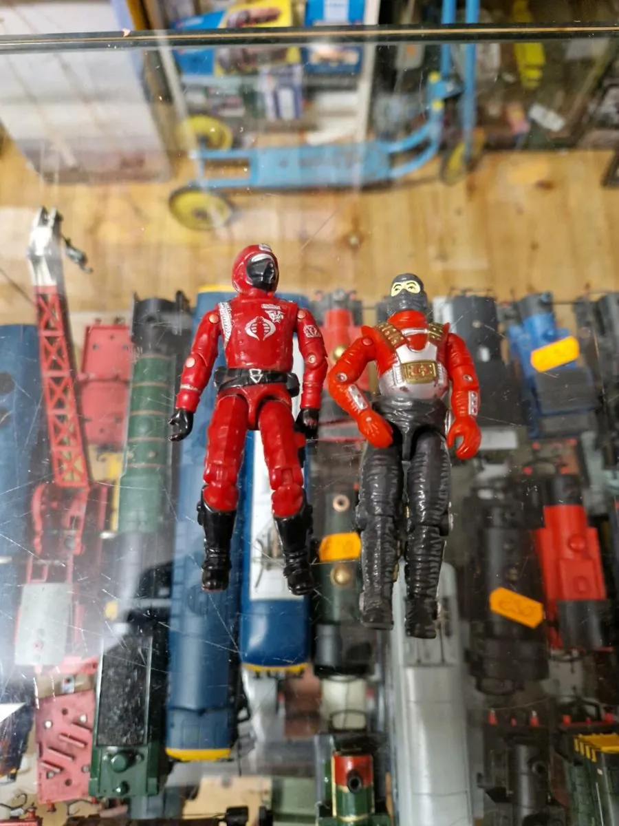 Vintage GI Joe Action Force Figures - Image 1