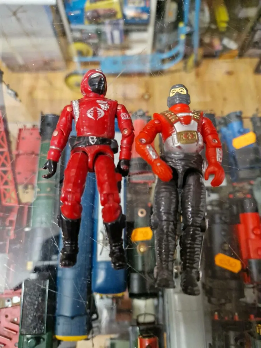 Vintage GI Joe Action Force Figures - Image 2