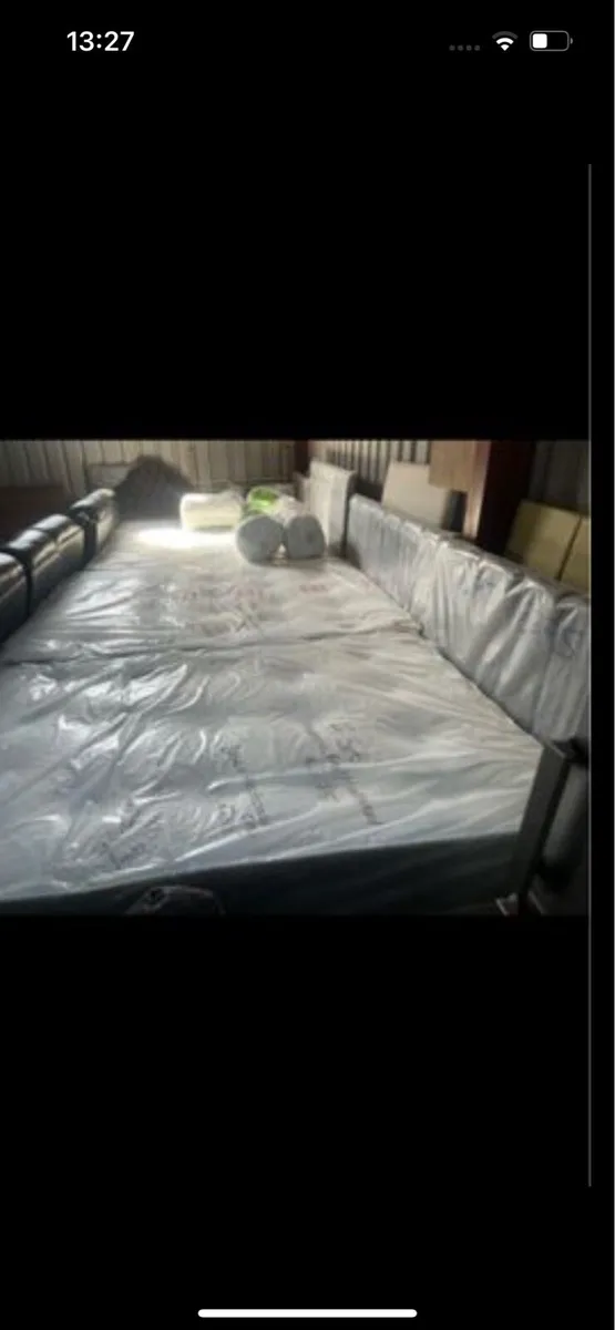 New beds all sizes with mattress - Image 3
