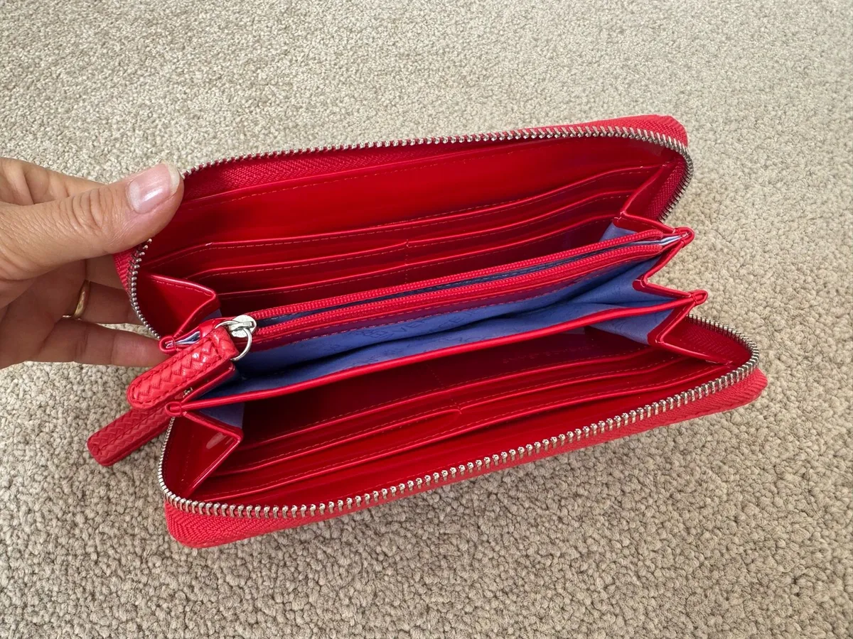 Versace Jeans Red Wallet - Image 3