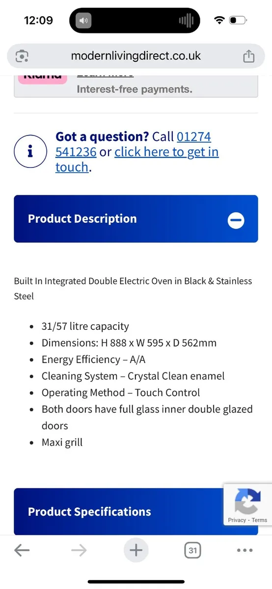 Double built-in oven - Image 4