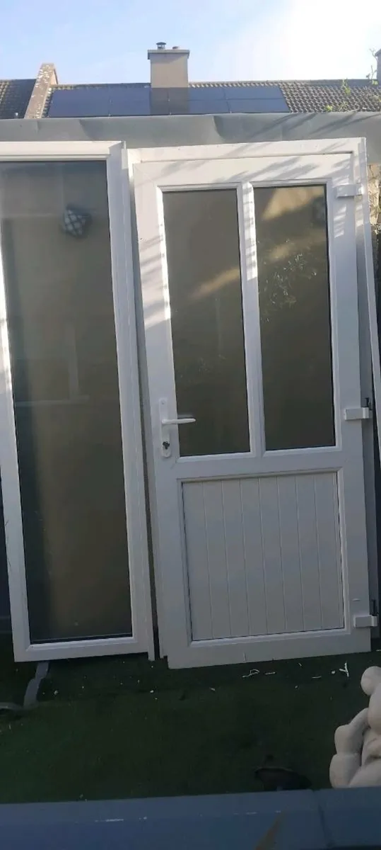 Pvc door and side window - Image 1