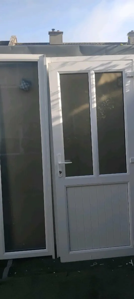 Pvc door and side window - Image 2
