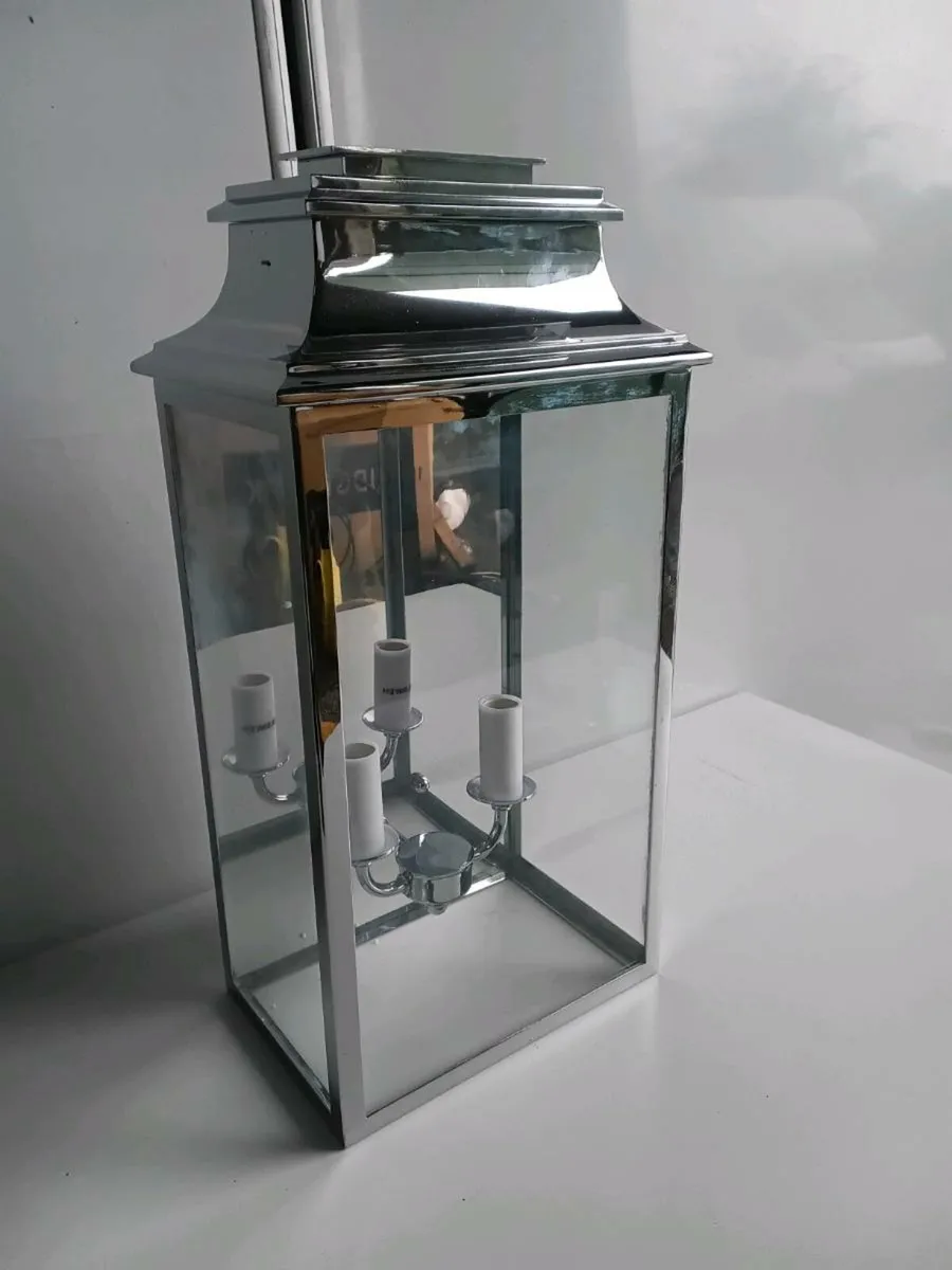 2 Light Vintage Outdoor Wall Lantern x1 - Image 2