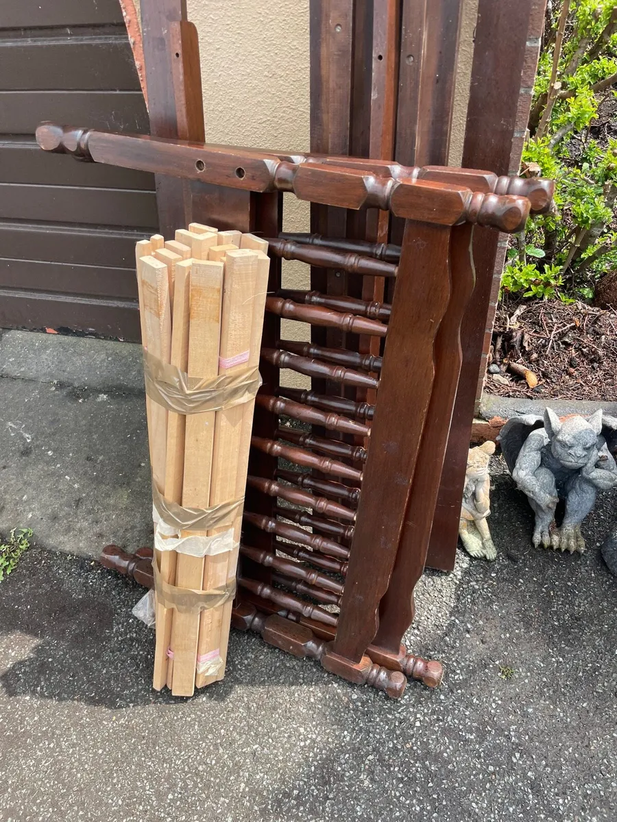 Wooden single bed frame €60 - Image 1