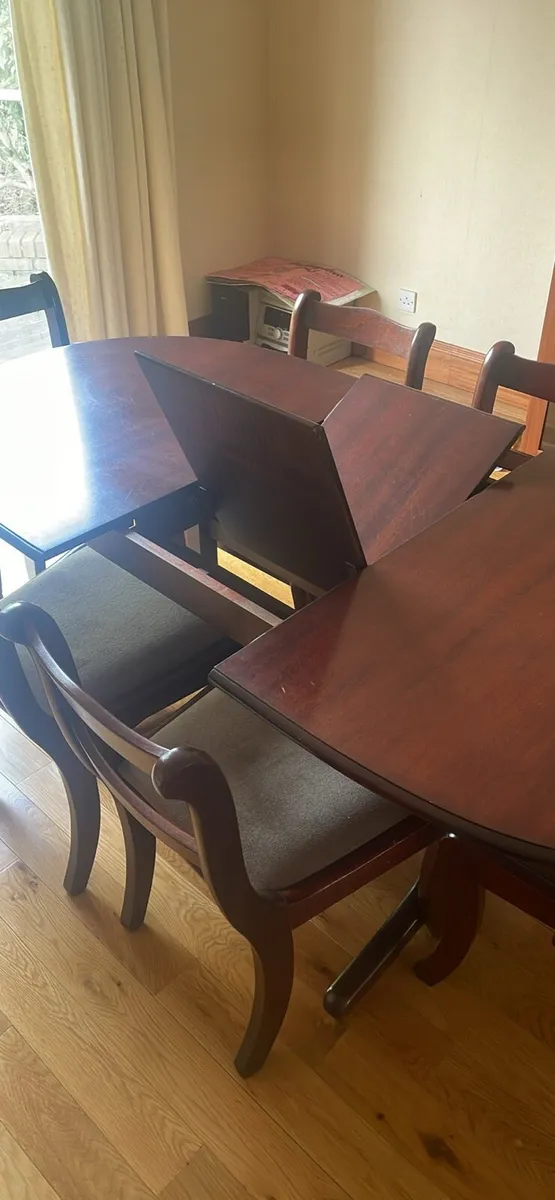 Mahogany Antique Dining Set - Image 4