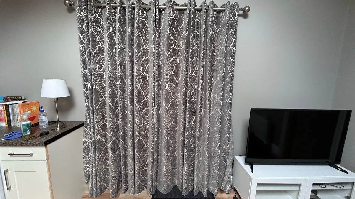 Custom made patio door curtains - Image 2