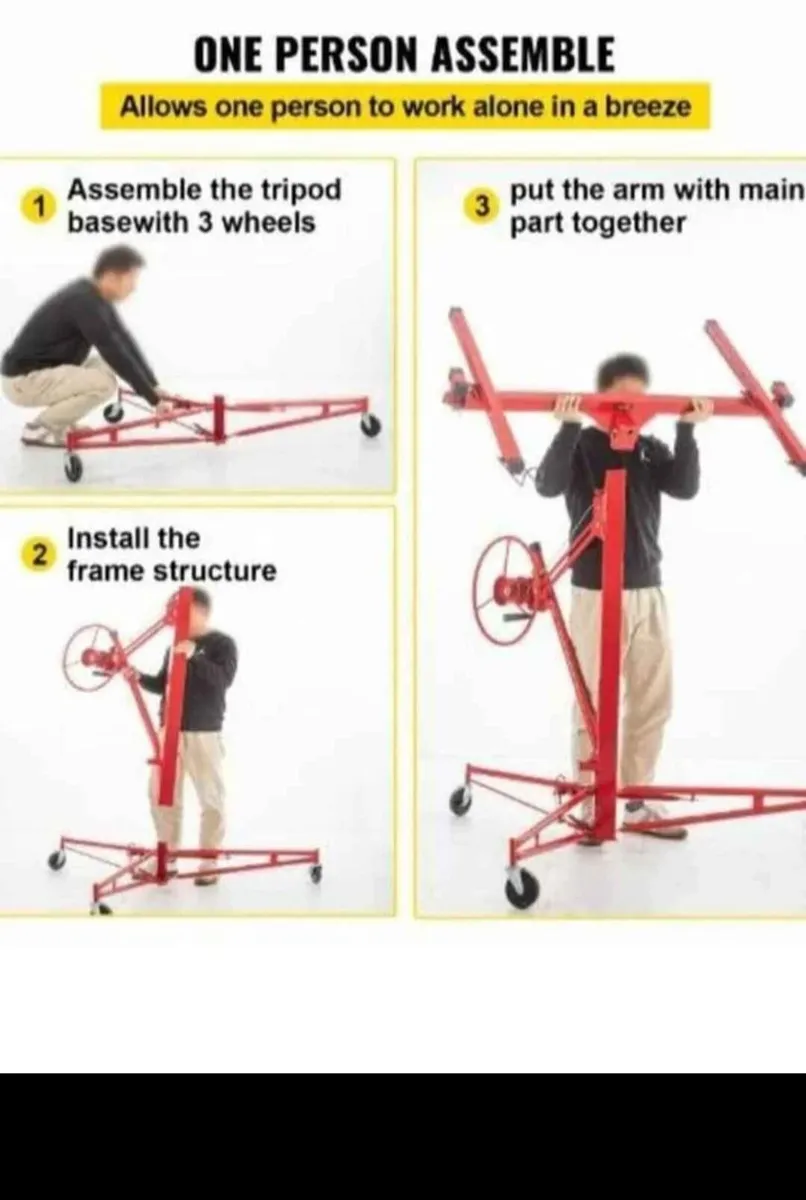 11ft plasterboard lifter SELFBUILDERS - Image 2