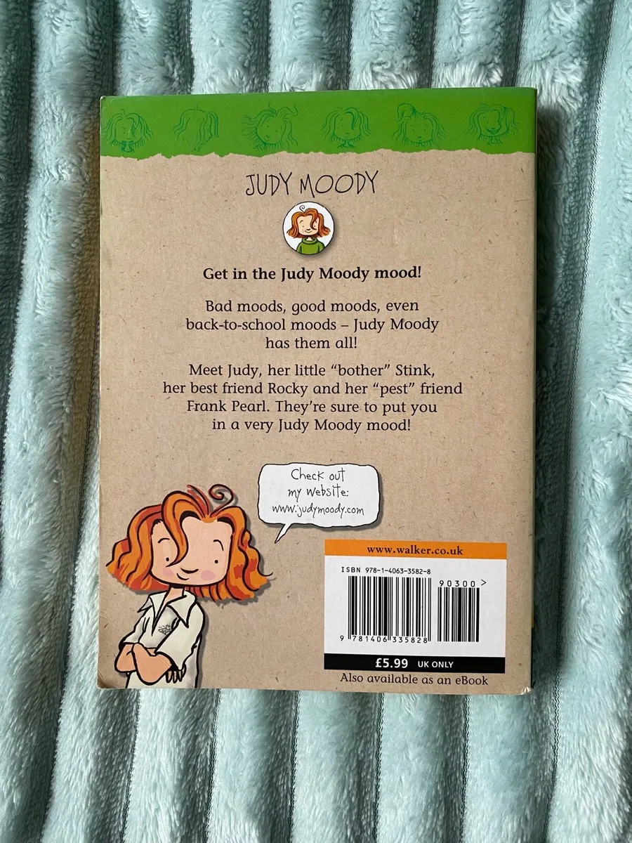 Kid’s Book Judy Moody was in a mood M Mc Donald - Image 2