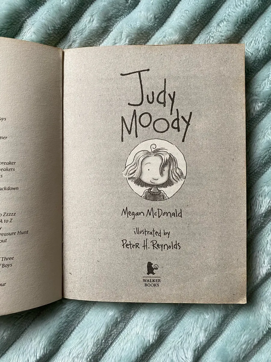 Kid’s Book Judy Moody was in a mood M Mc Donald - Image 4
