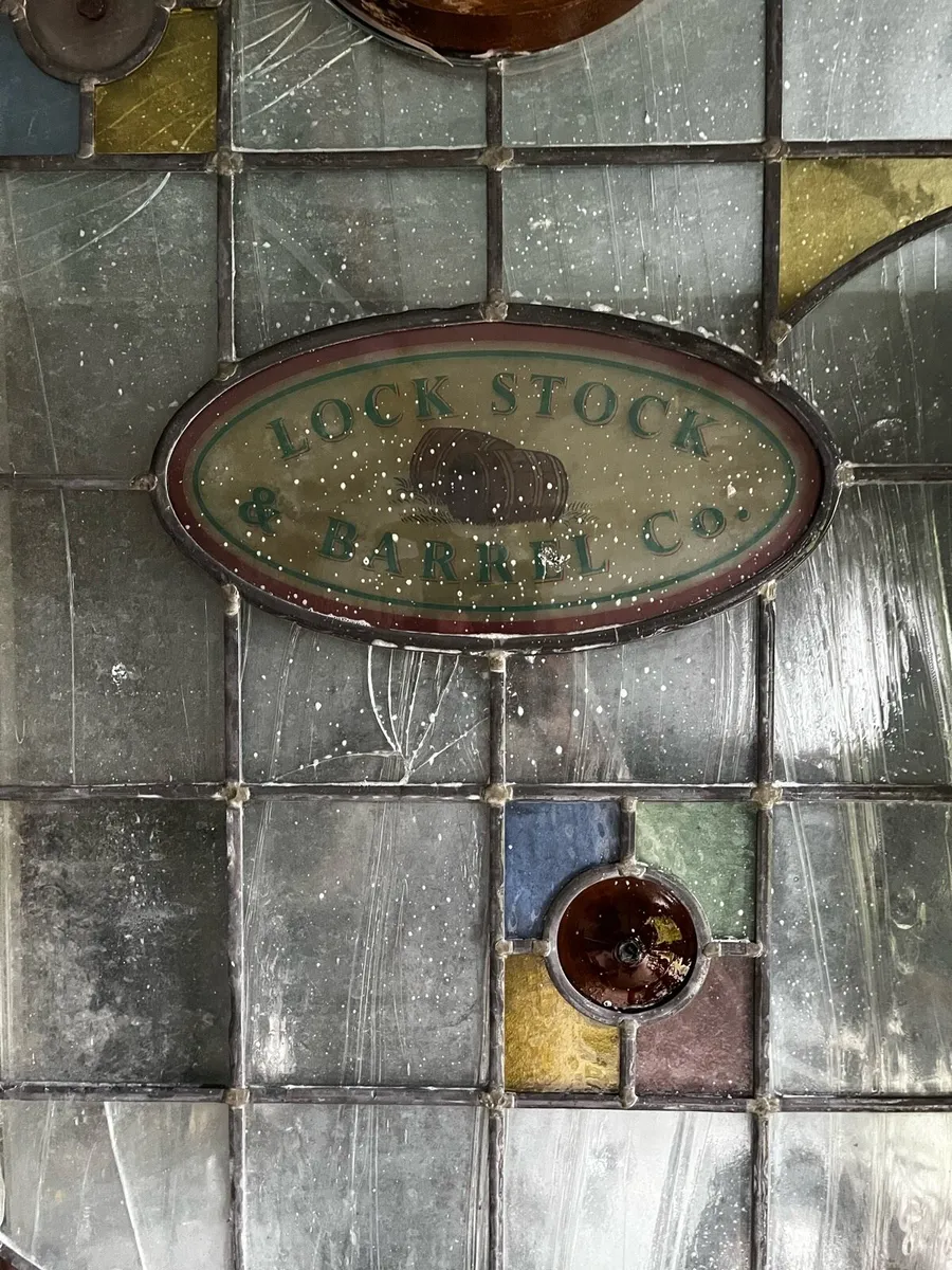 Old pub fire door - Image 1