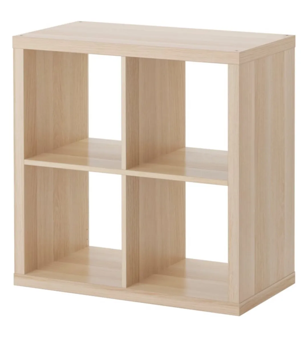 KALLAX 77x77cm bookshelf with foldable drawers - Image 1