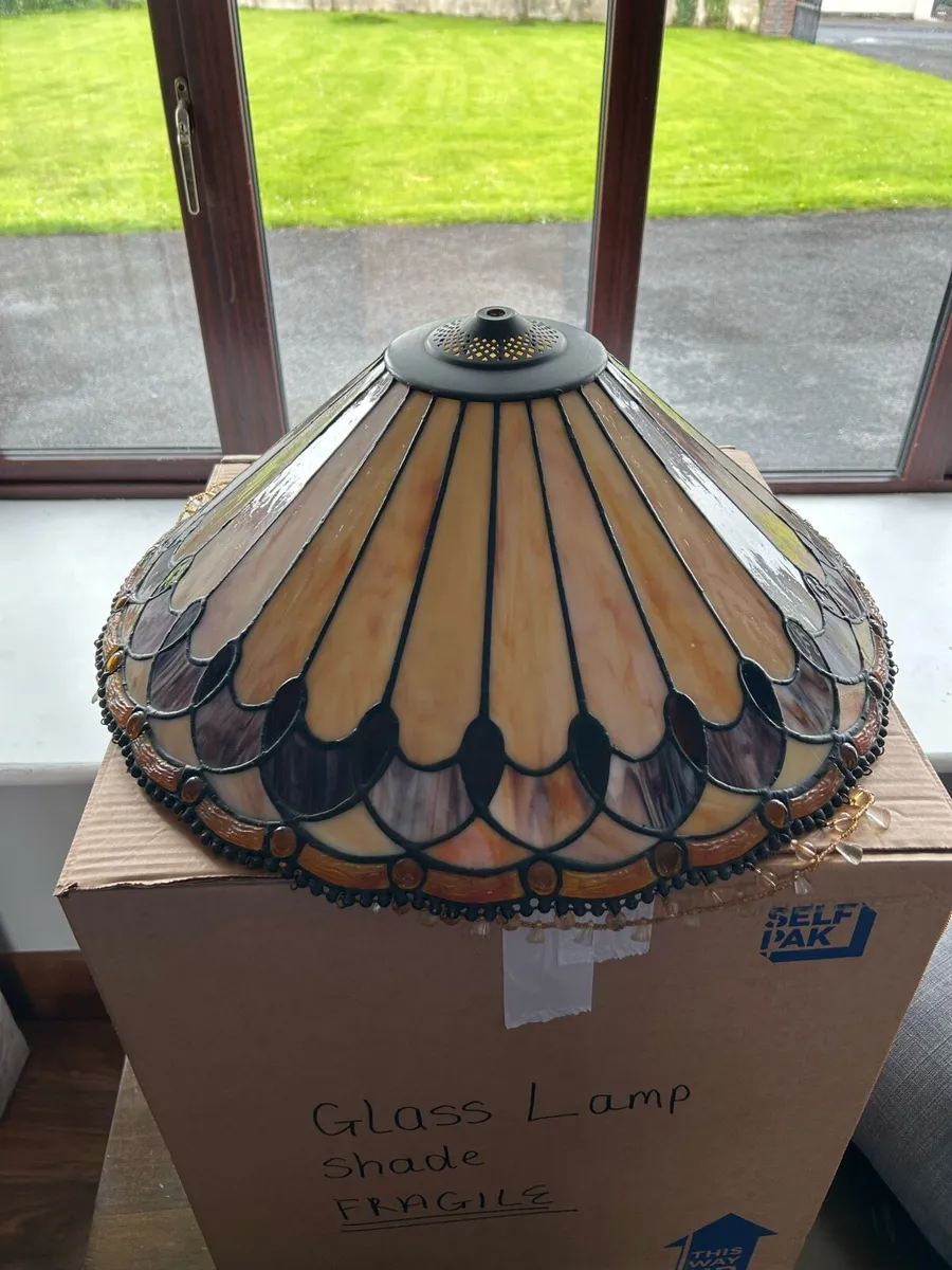 Glass lamp shade - Image 2