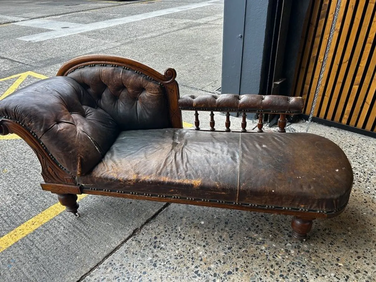 Edwardian Leather  Chez Lounge. - Image 1