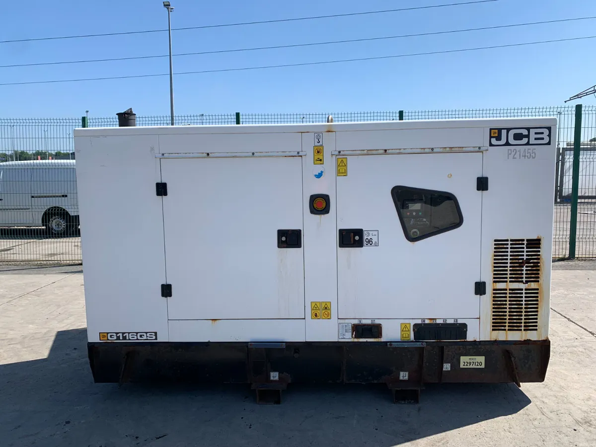 2021 JCB 100KVA DIESEL GENERATOR - Image 1