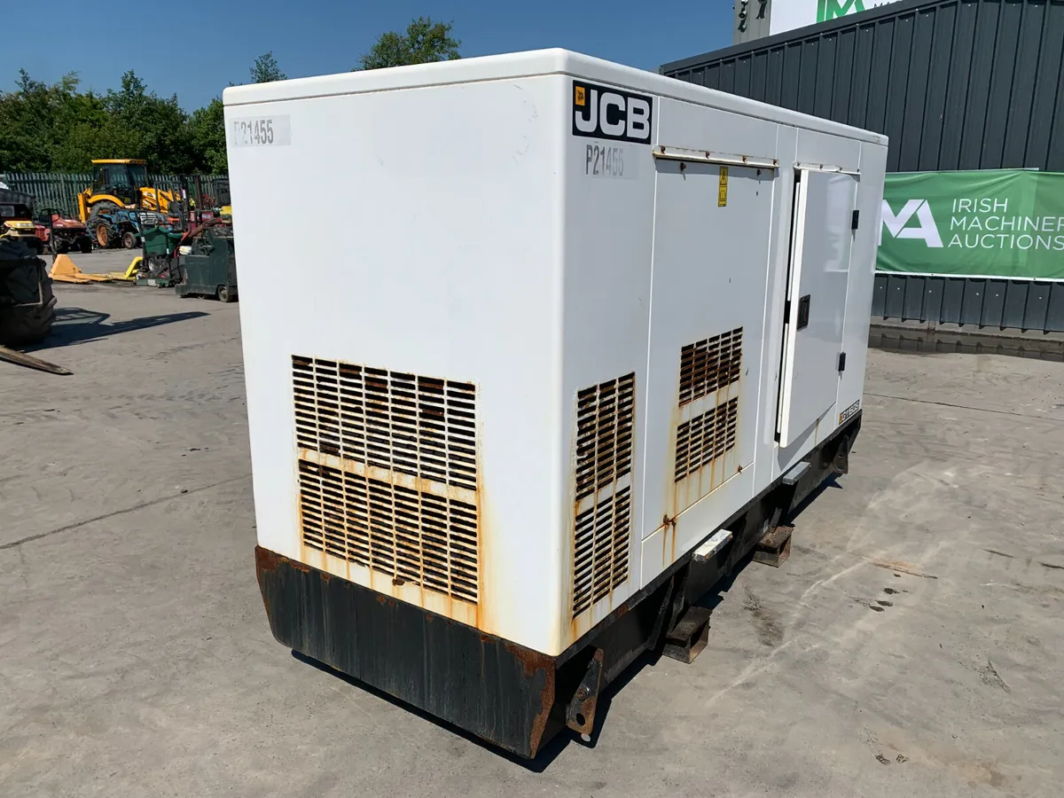2021 JCB 100KVA DIESEL GENERATOR - Image 4