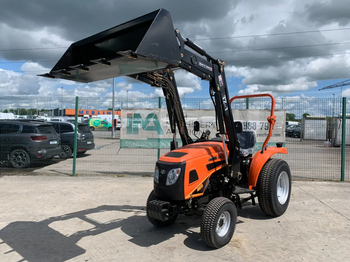 UNUSED JIMMA 25HP 4WD COMPACT TRACTOR & LOADER - Image 1
