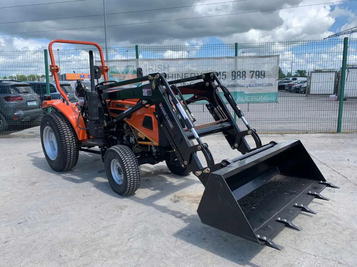 UNUSED JIMMA 25HP 4WD COMPACT TRACTOR & LOADER - Image 4