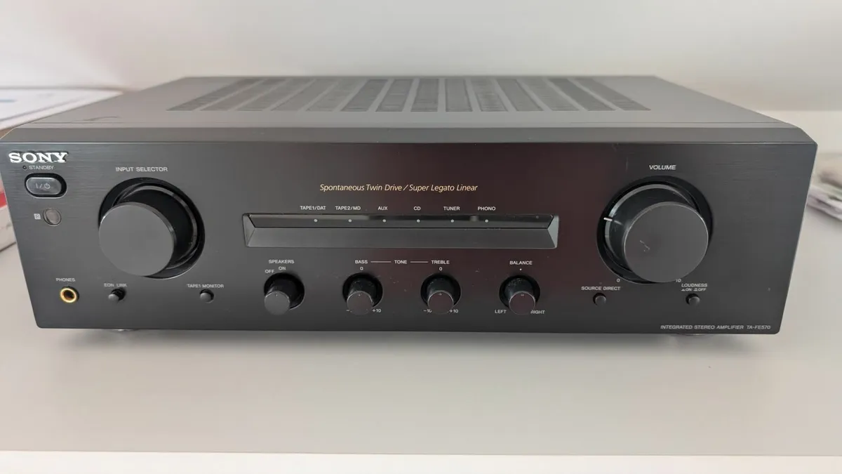 SONY TA-FE570 INTEGRATED AMPLIFIER - Image 3