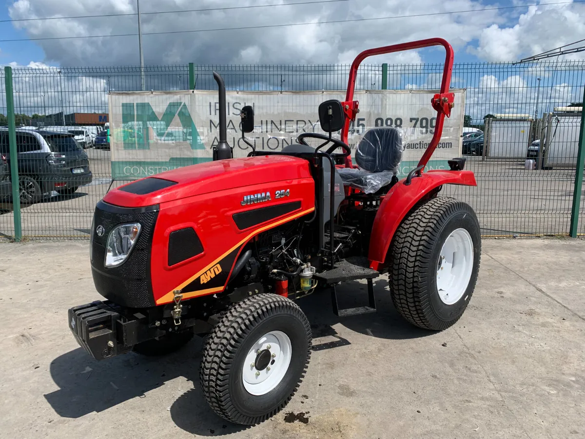 UNUSED JINMA 25HP 4WD COMPACT TRACTOR FOR AUCTION - Image 1