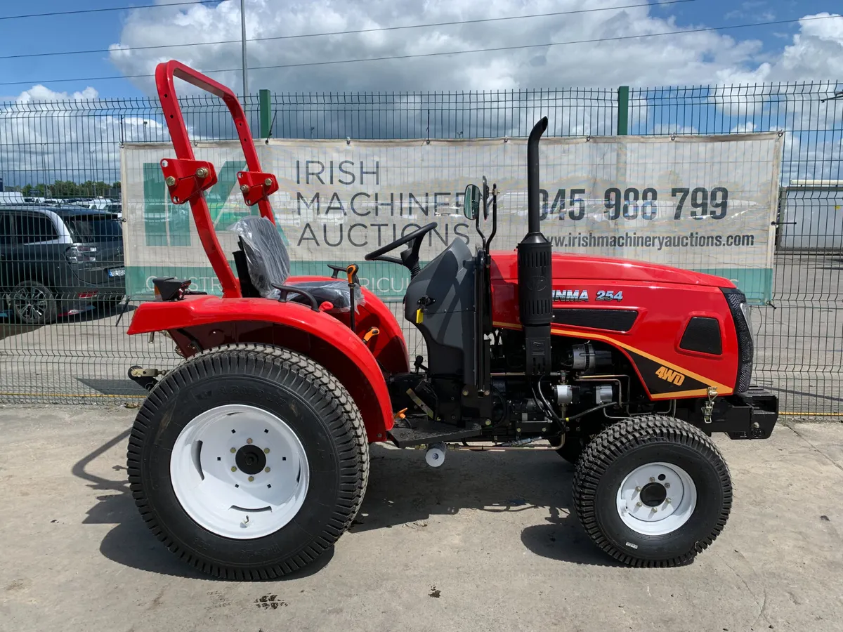 UNUSED JINMA 25HP 4WD COMPACT TRACTOR FOR AUCTION - Image 3