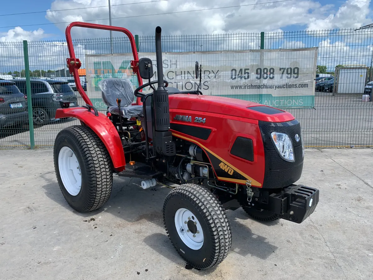 UNUSED JINMA 25HP 4WD COMPACT TRACTOR FOR AUCTION - Image 4