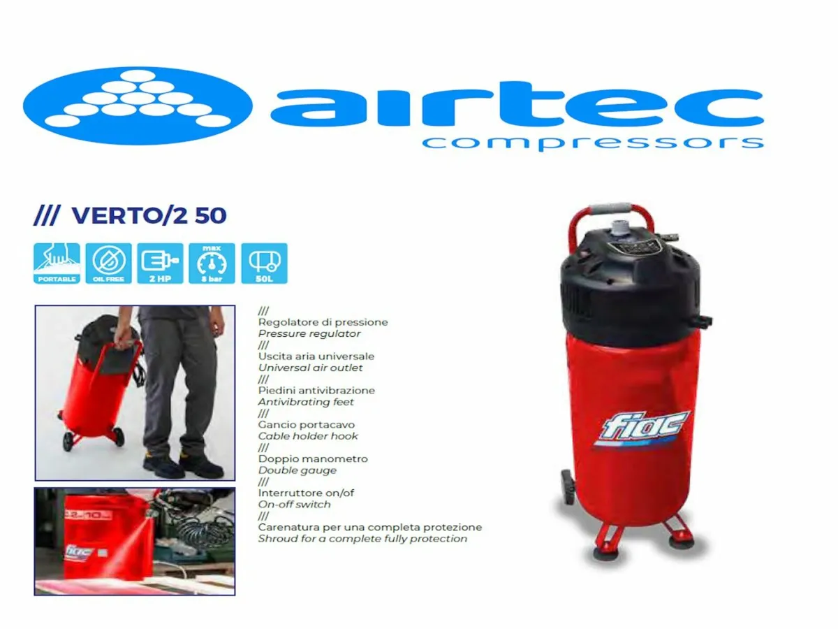 Vertical Compressor - In stock Today - Image 1