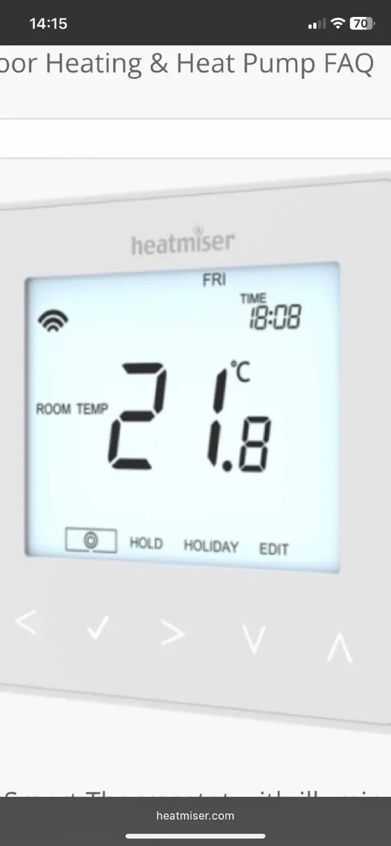 Heatmiser néostat V2 - Image 1