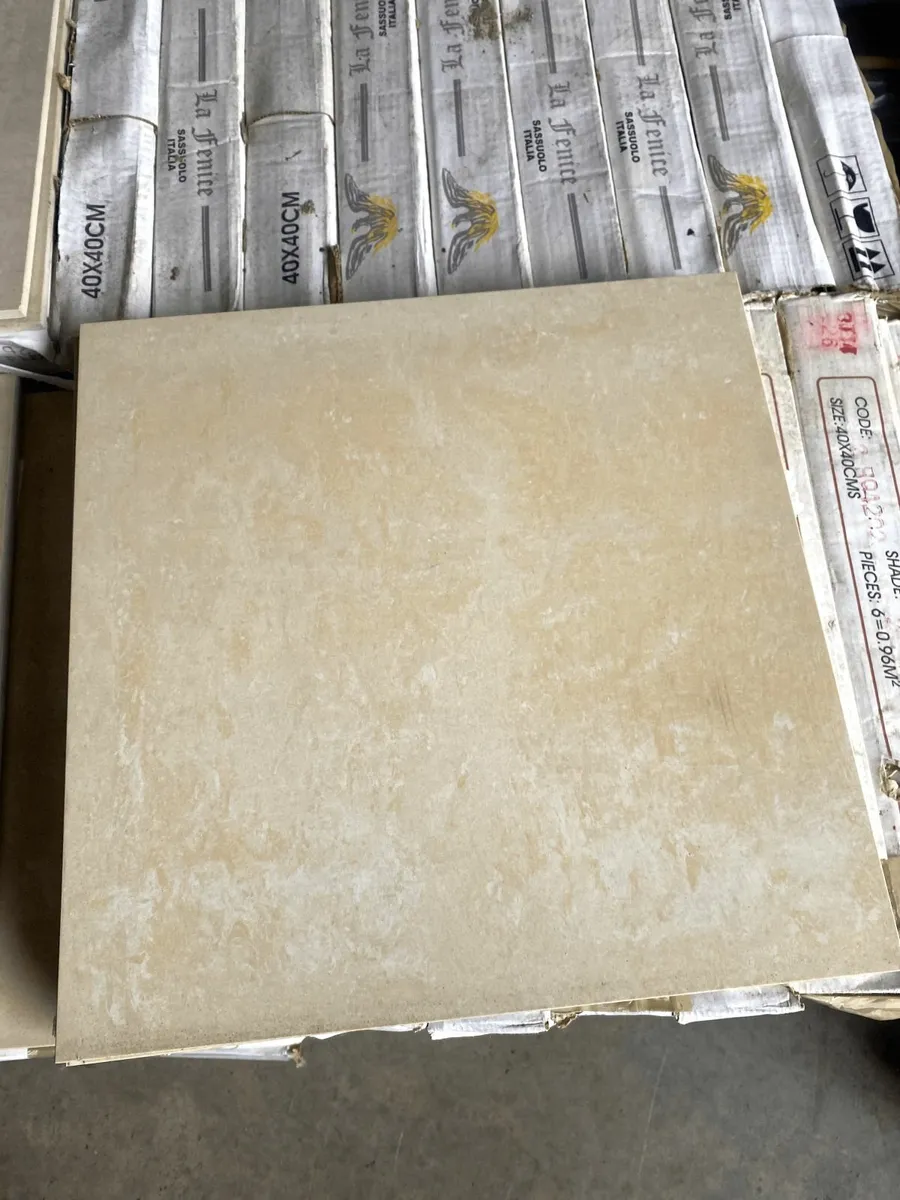 Glossy Cream Italian Floor Tiles – 62% OFF – - Image 3
