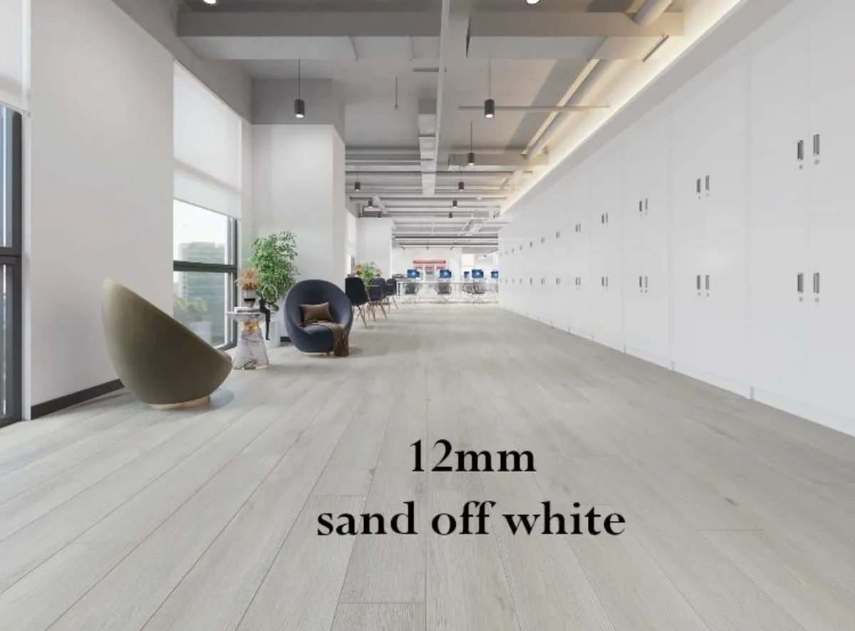 12mm Matte Finish Laminated Click Flooring - Free - Image 2
