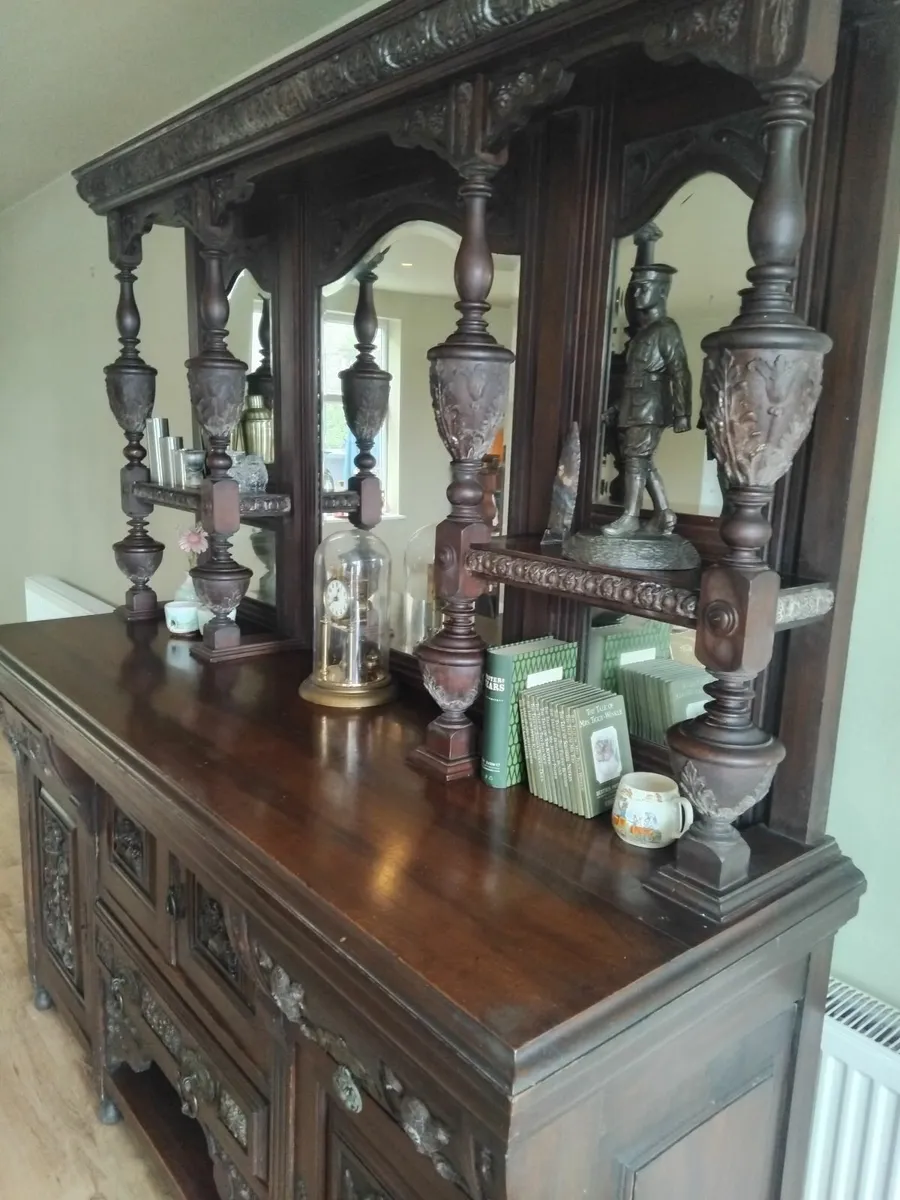 Dresser/ Sideboard with over Mantle - Image 2