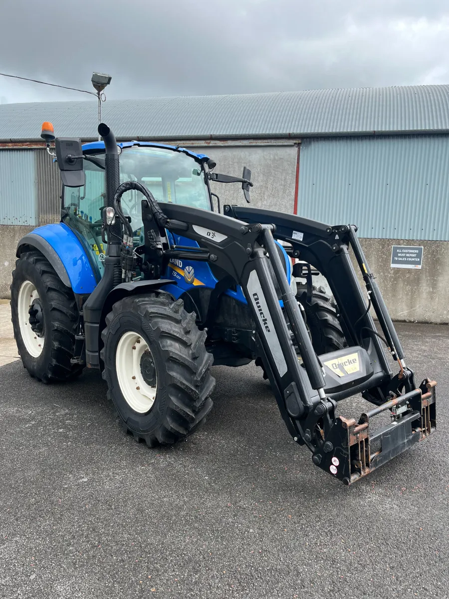 New Holland T5.120 C/W Quicke Q3L Loader ( 2019 ) - Image 1