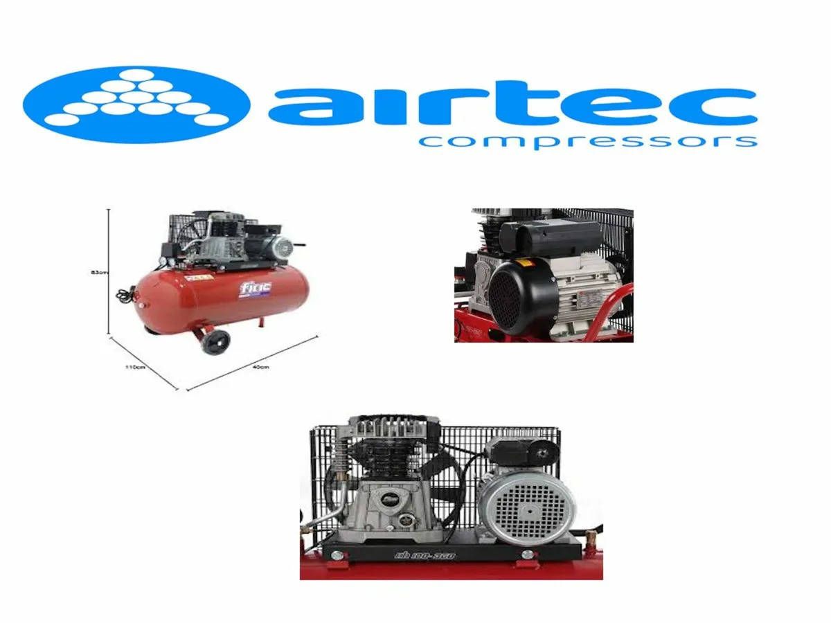 Compressor 3hp 100ltr - In Stock Today - Image 1