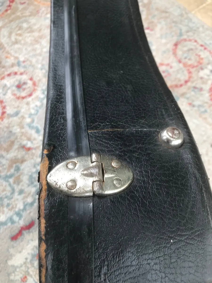 Vintage 70's Fender Bass Guitar Case, Chipboard. - Image 3