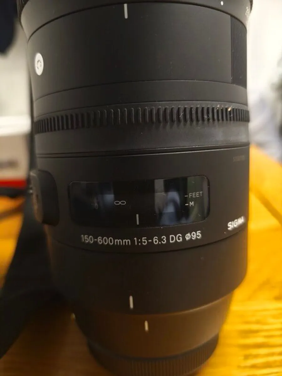Sigma ( canon ) 150-600mm f/5-6.3 DG OS HSM Contemporary + bag - Image 2