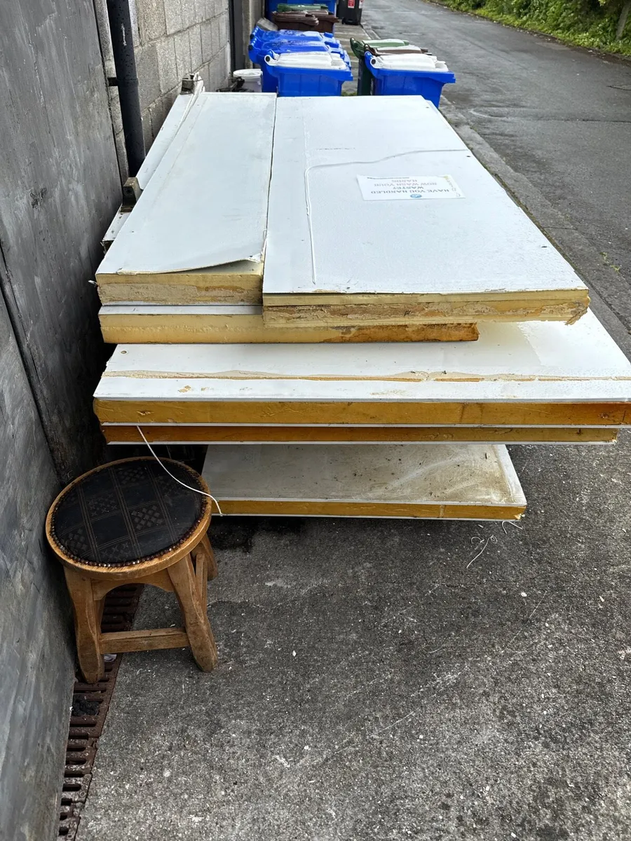 Insulated 80mm cold room panels - Image 1