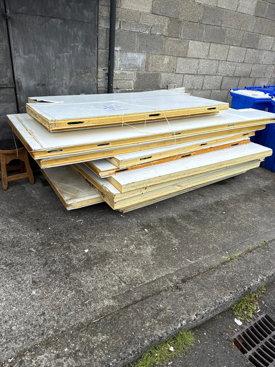 Insulated 80mm cold room panels - Image 2
