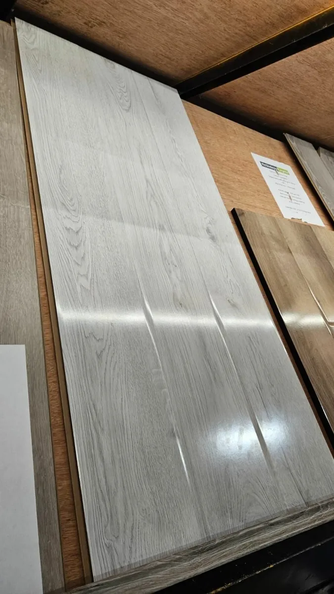 Budget 12mm High Gloss Laminated Click Flooring - - Image 1