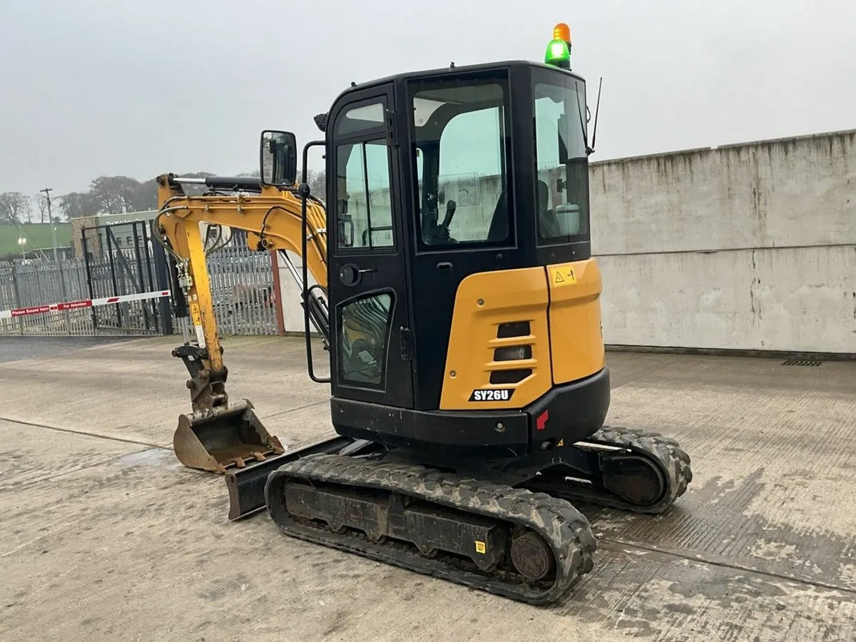 SANY SY26U 2.7 TON MINI DIGGER - Image 3