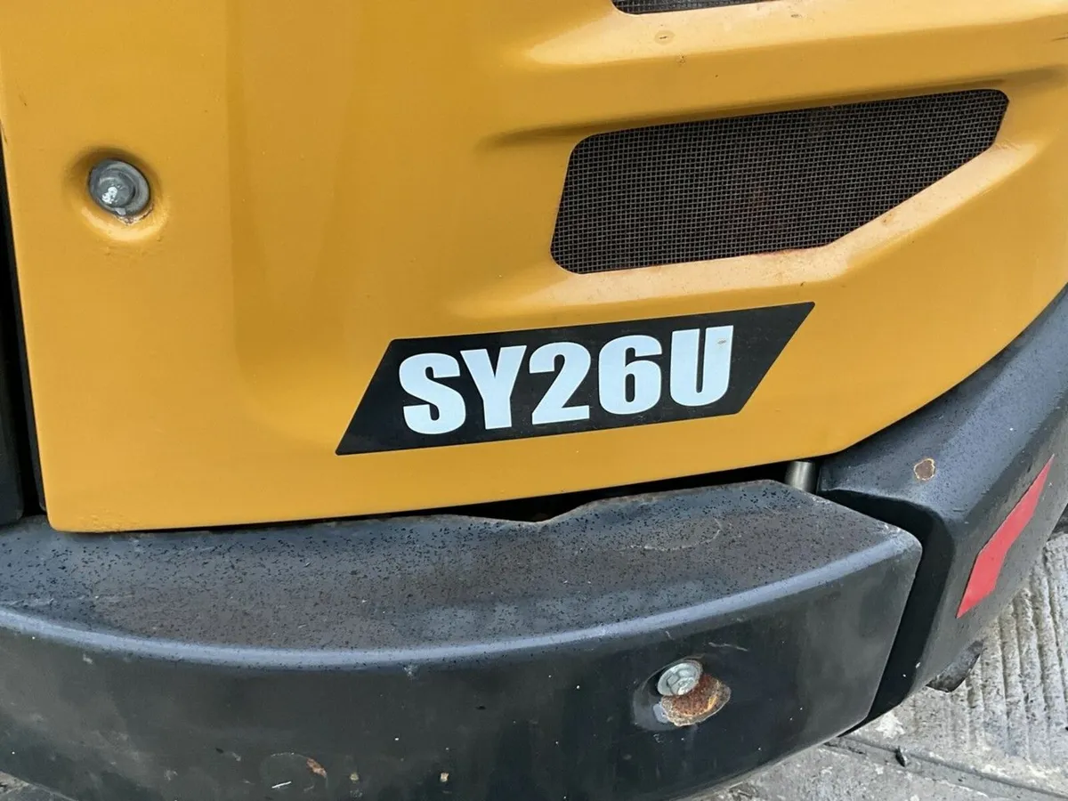 SANY SY26U 2.7 TON MINI DIGGER - Image 4