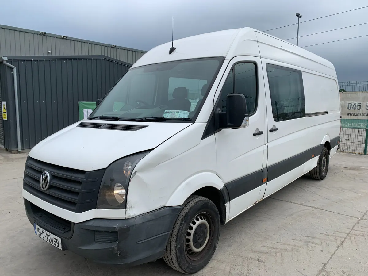 2015 VOLKSWAGEN CRAFTER CREW CAB FOR AUCTION -NAAS - Image 1